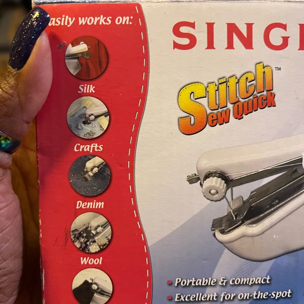 Singer Stitch Sew Quick Handheld Sewing Machine